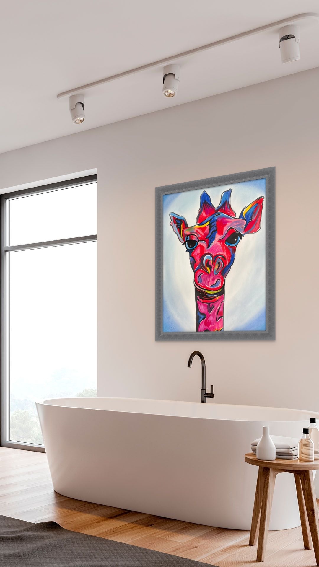 Giraffe Viktor Bevanda Prints and canvas - available in more sizes