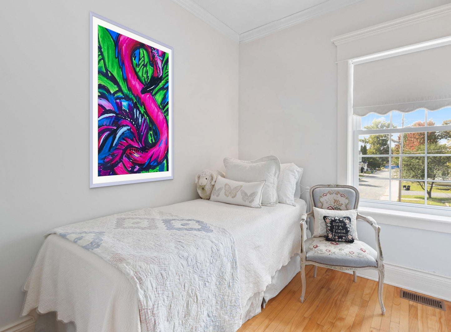 Viktor Bevanda Original art: Flamingo