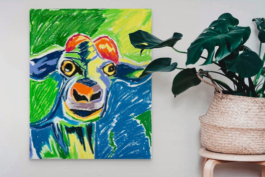 Silly Goat  Viktor Bevanda Prints and canvas - available in more sizes